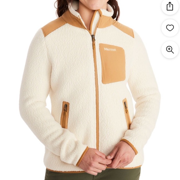 Marmot Womens Wiley Polartec Fleece Jacket XS - Picture 6 of 9